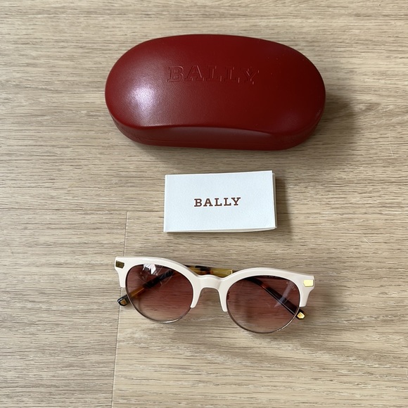 Bally cream and rose pink sunglasses - Picture 2 of 8
